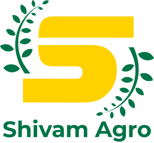 Shivam Agro logo featuring a vibrant green and gold design symbolizing sustainability, trust, and premium livestock nutrition solutions.